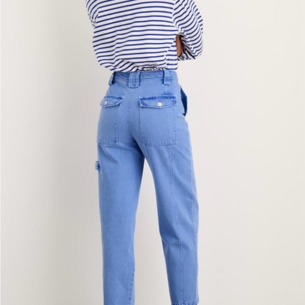Alex Mill Phoebe Pant in Recycled Denim French Blue